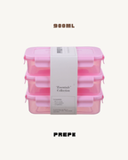 Contenant repas - 3 pièces